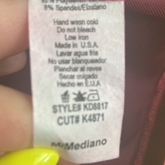 Women’s Lovely Day Dre’s. Red. Size M - Picture 6 of 6